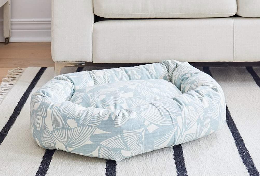 FLORAL DOG BED