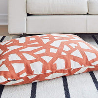 ORANGE DOG BED