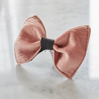 PINK DOG BOW TIE