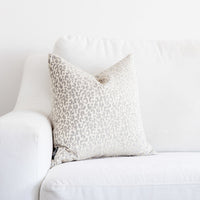 patterned pillow