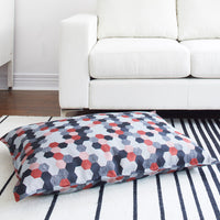 geo shape dog bed