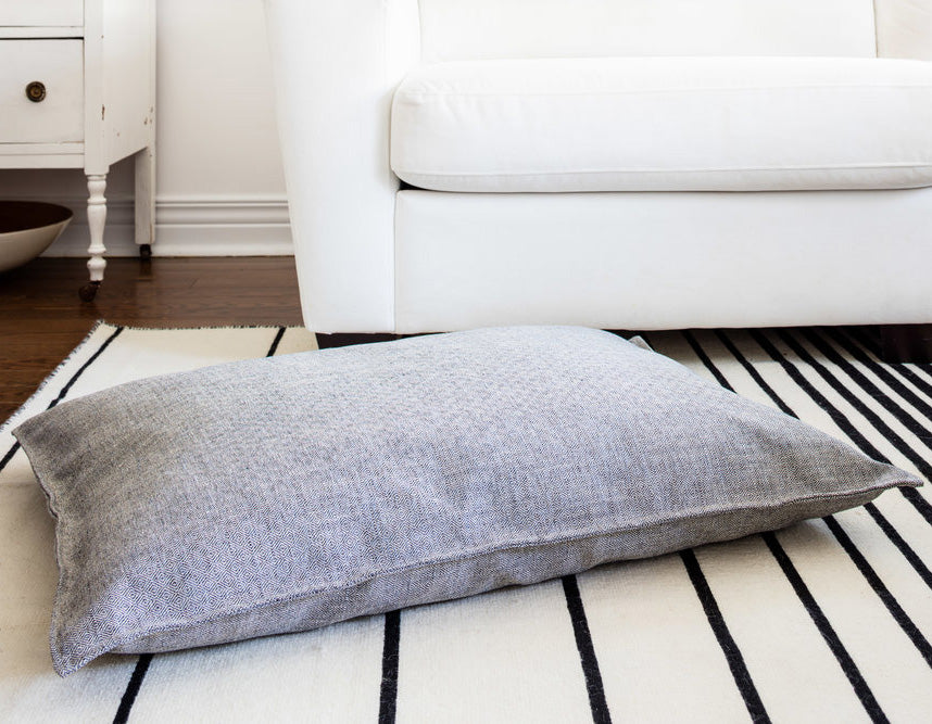 GREY DOG BED