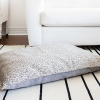 animal print dog bed