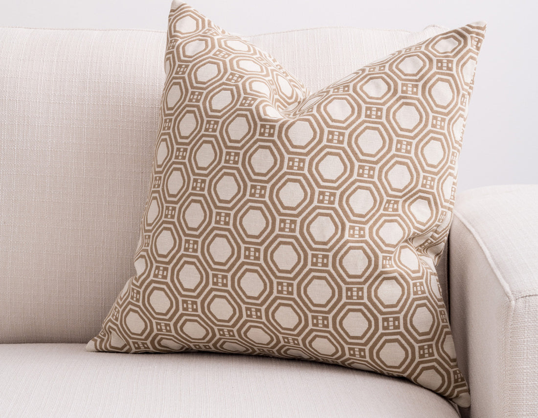 geo shape pillow