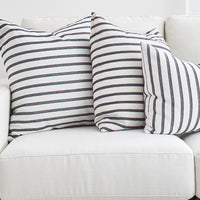 black and white pillow