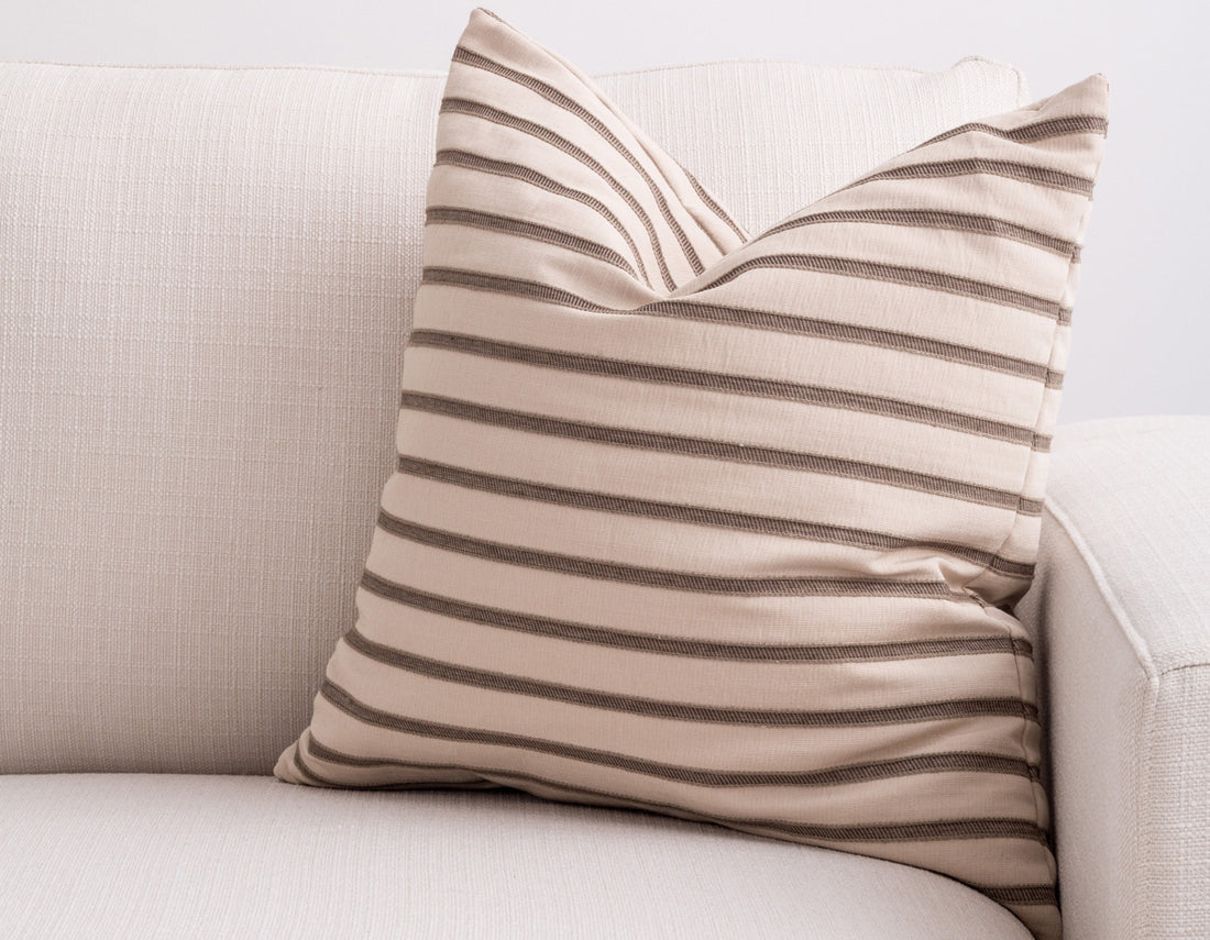 tan pillow