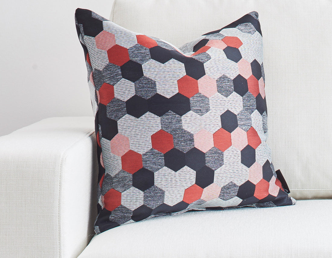 multiple colour pillow
