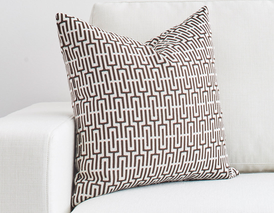 brown pillow