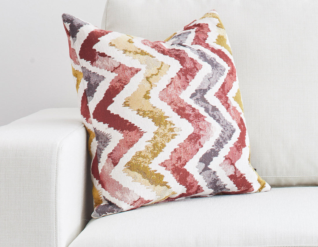 patterned pillow