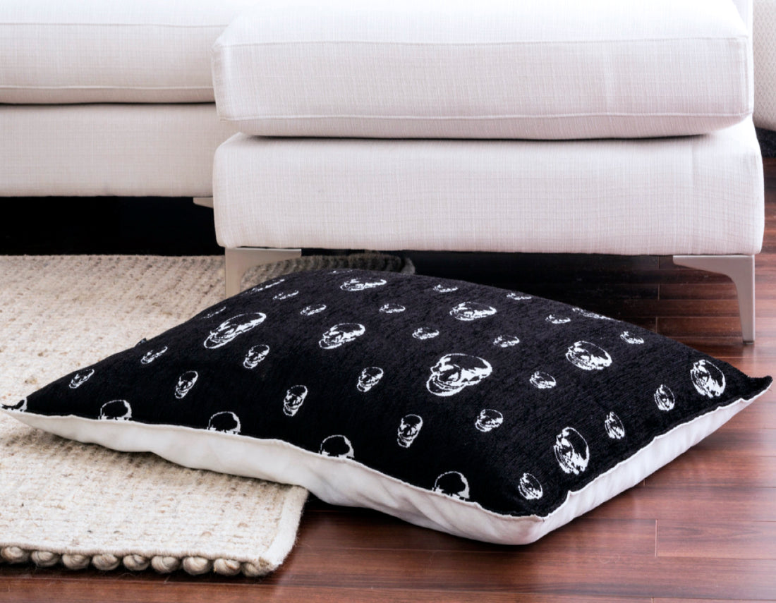skull dog bed