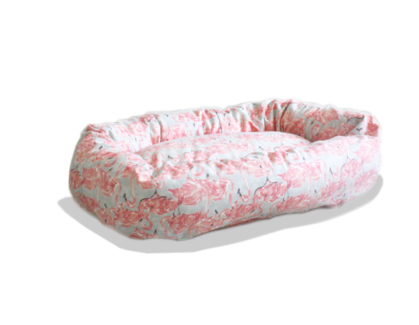 flamingo dog bed