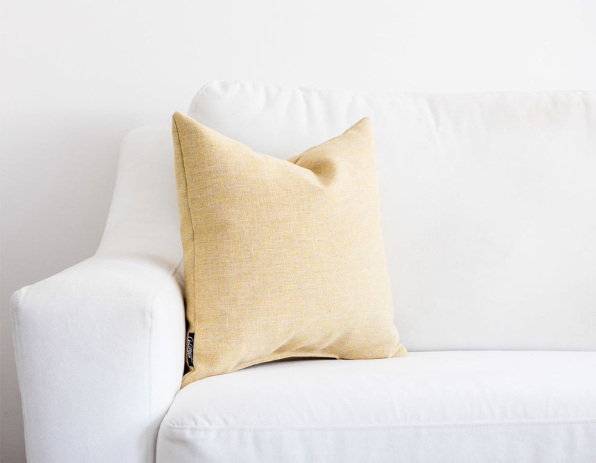 yellow pillow
