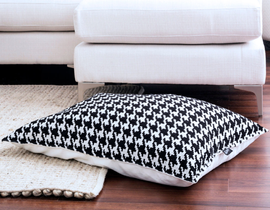 herringbone dog bed