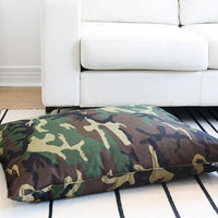 camo dog bed