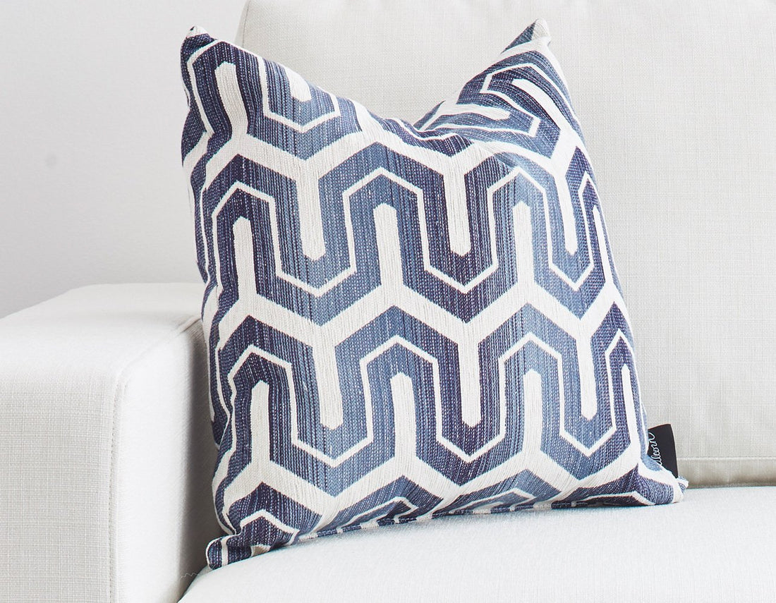 blue pillow