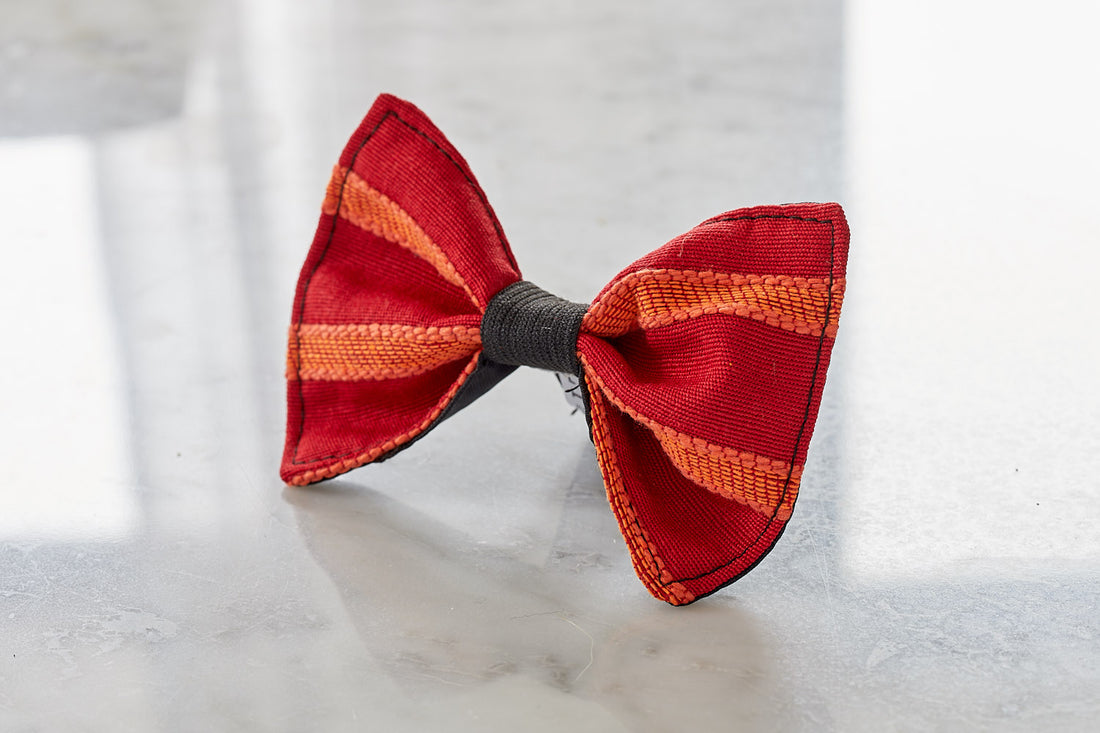 Red Dog Bow Tie