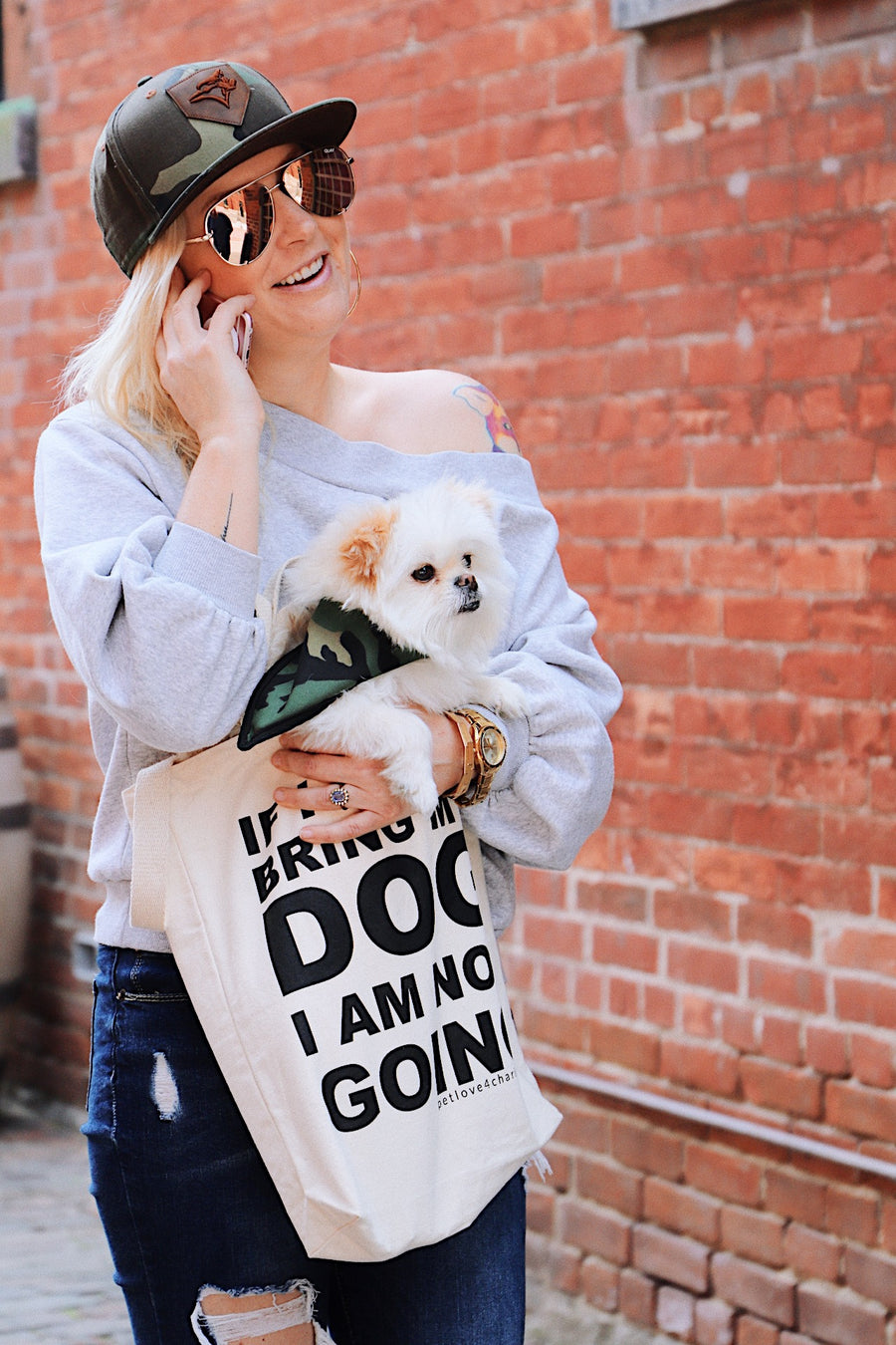 toronto company tote bag dog sayings
